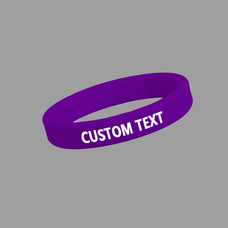 30pcs Custom Silicone Wristbands Set, Personalised Gift